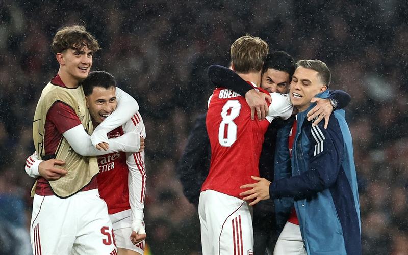 Mikel Arteta elogia “noite incrível” após Arsenal garantir vaga na final da Liga dos Campeões